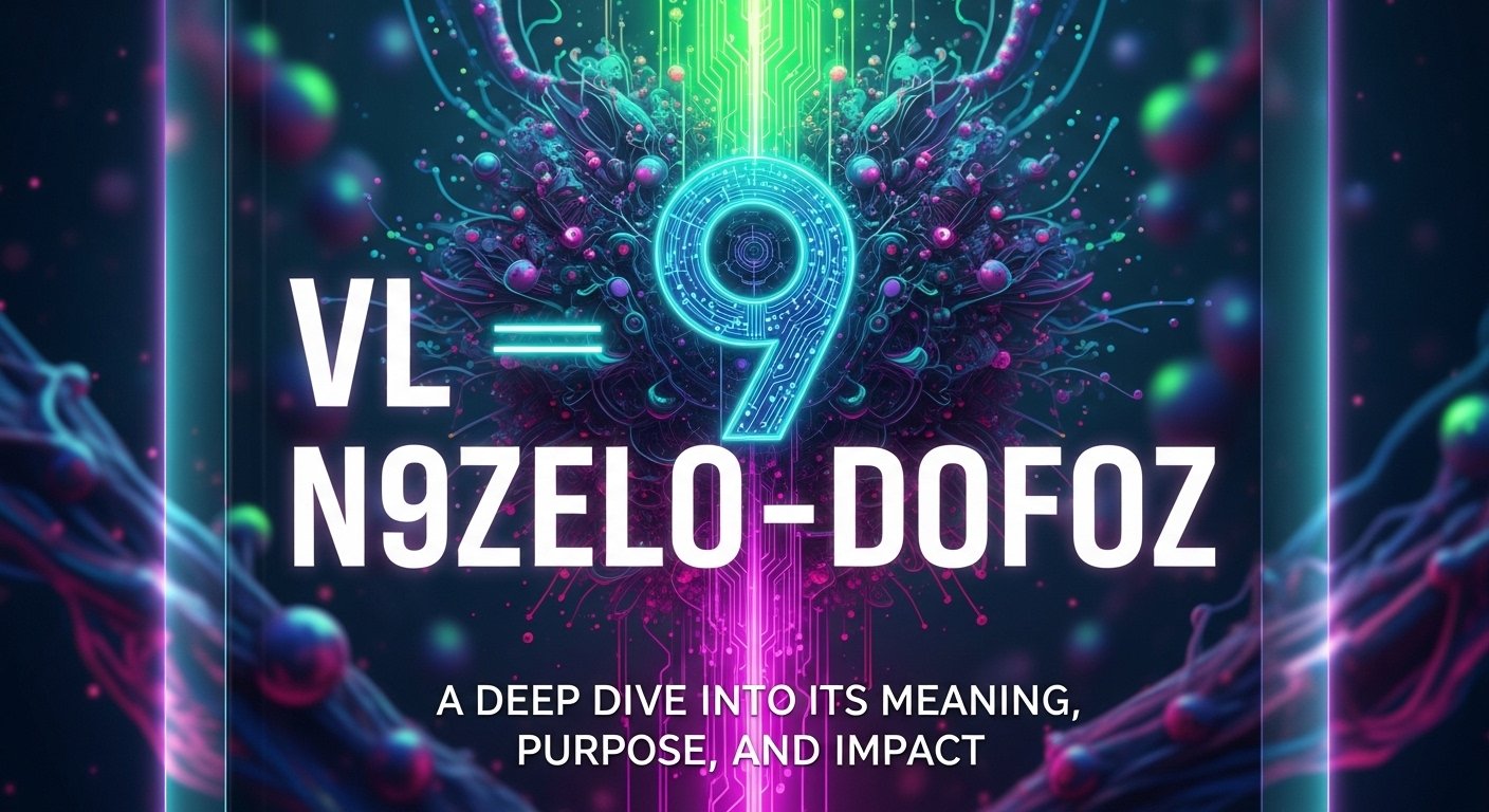About vl n9zelo-dofoz: A Deep Dive Into Its Meaning, Purpose, and Impact